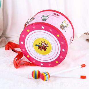 正品奥尔夫乐器鼓儿童小鼓打鼓玩军鼓具婴幼儿早地鼓打击教乐器宝