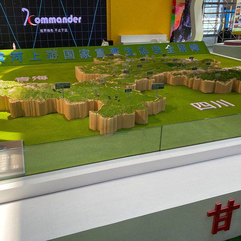 地形地貌沙盘模型多领域布景沙盘作战地形沙盘山水景区规划沙盘