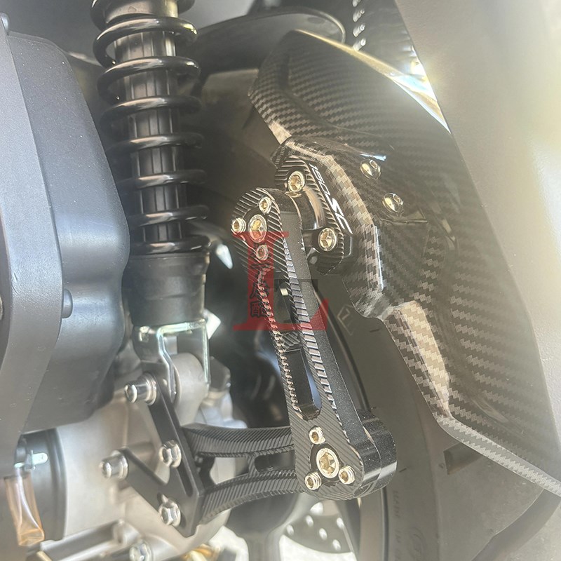 适用于春风1SC改装后挡泥板可调节后泥瓦挡水板后盾挡泥皮配件