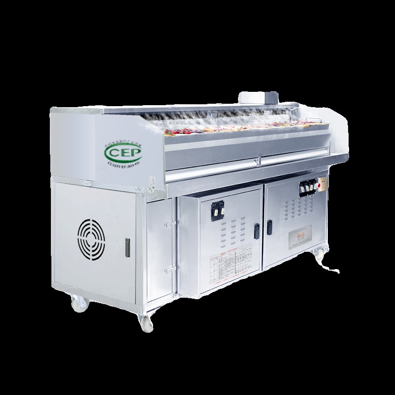 巴比酷无烟烧烤车商用摆摊移动油烟净化夜市水电复合金刚芯净化车