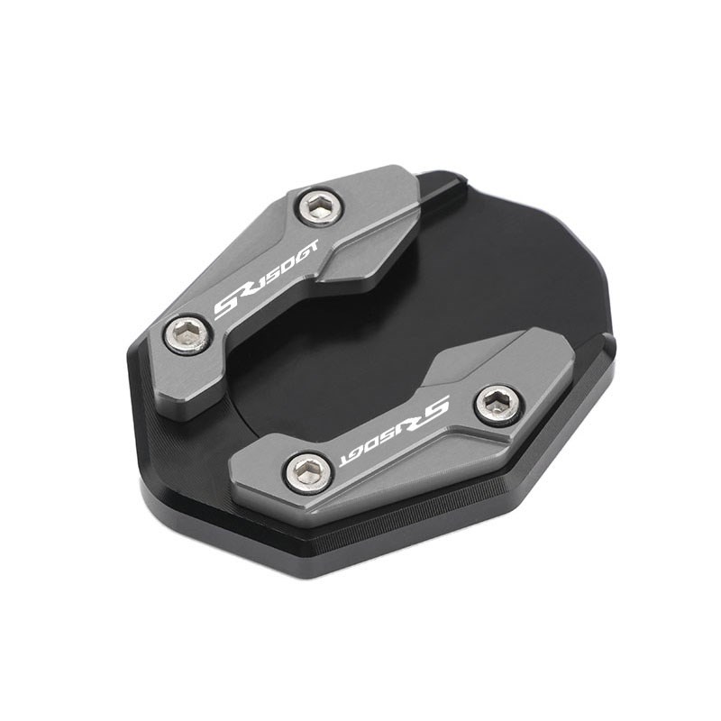 适用隆鑫无极SR1GT SR0GT改装边撑加大座脚撑加大座侧撑配件