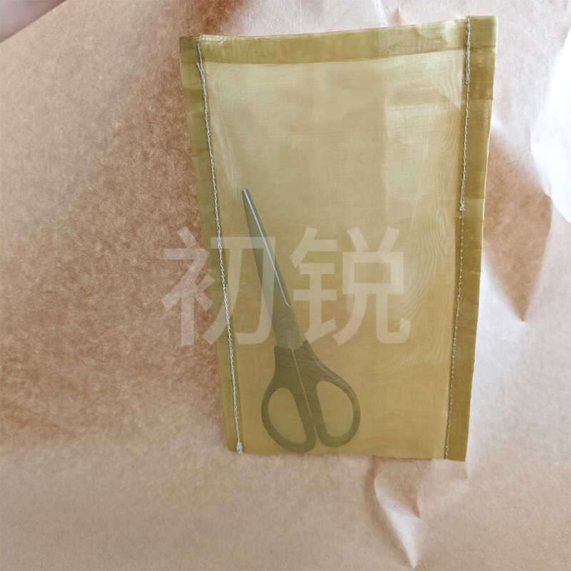 定制铜丝过滤袋法拉第笼铜网片铜网分条紫铜网黄铜网过滤铜丝网布