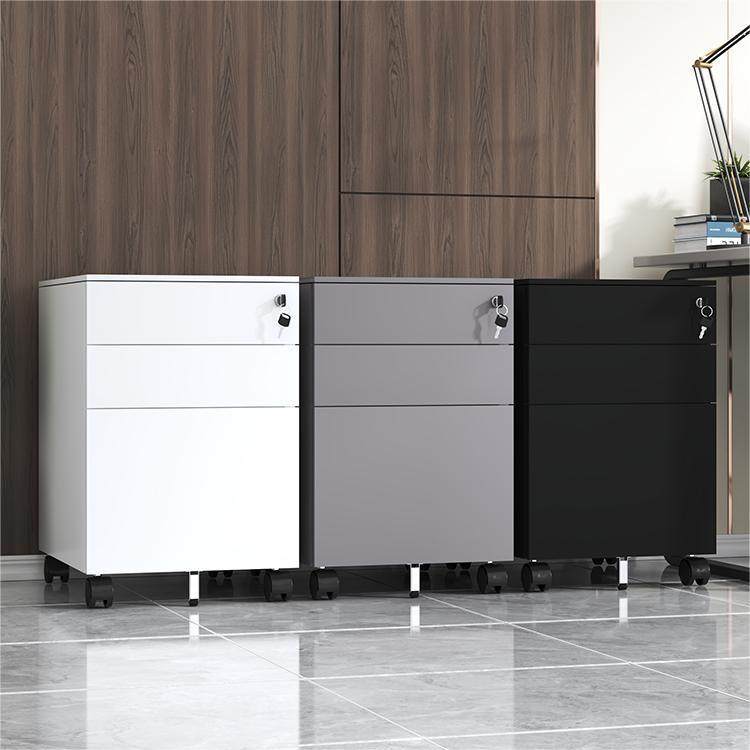 钢制活动柜办公室抽屉储物柜多功能柜带锁文件柜铁皮柜桌下活动柜,商业/办公家具,办公储物柜,淘宝优惠券,粉丝福利购,淘宝优惠卷