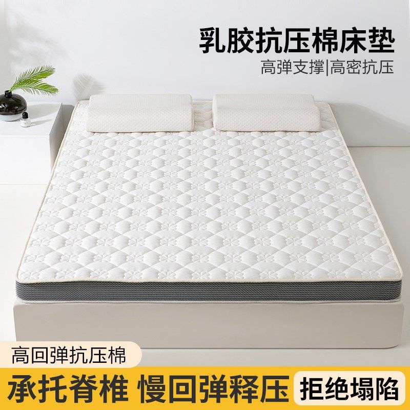 针织棉乳胶床垫软垫家用卧室褥子租房专用垫褥学生宿舍单人床褥垫,床上用品,床垫/床褥/床护垫/榻榻米床垫,淘宝优惠券,粉丝福利购,淘宝优惠卷