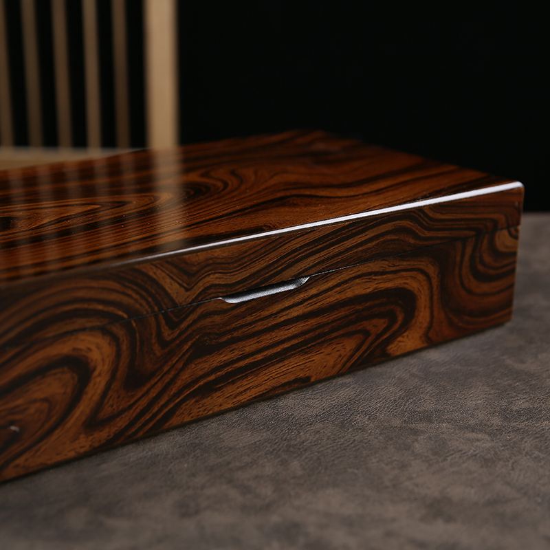 复古茶叶礼盒木盒一斤装铁观音金骏眉红茶绿茶小泡袋铁盒通用定制