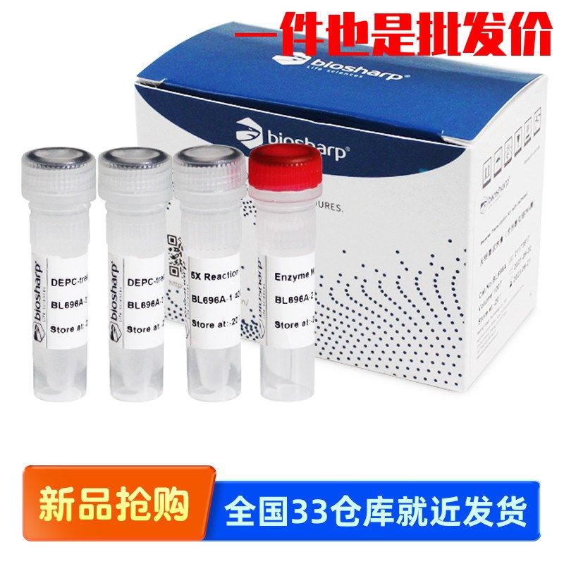 Biosharp BL696A 反转录试剂盒 (含热敏双链DNA酶)100T -20保存