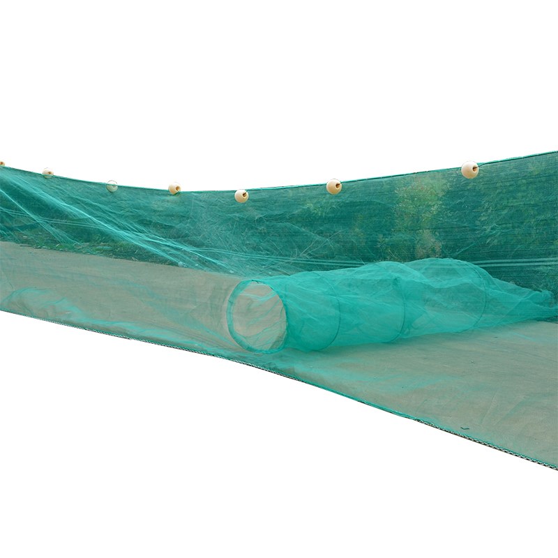 大型拦网鱼网虾笼鱼笼拦鱼网笼龙虾网笼大全八字虎口网捕鱼网