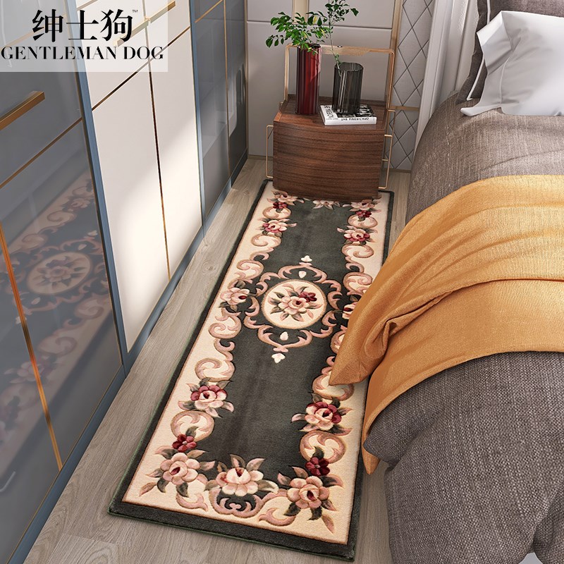 绅士狗新西兰纯羊毛地毯床边毯客厅茶几沙发垫现代简约欧式卧室