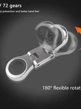 5于pcs迷你双头棘34450轮扳手摇迷你汽扳手方便携带易使用坚修固