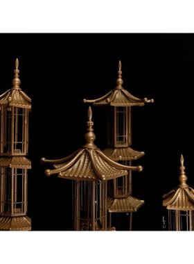 引新新式15376路引双层六角亭中式路婚中庆道具婚礼屏风路引款舞