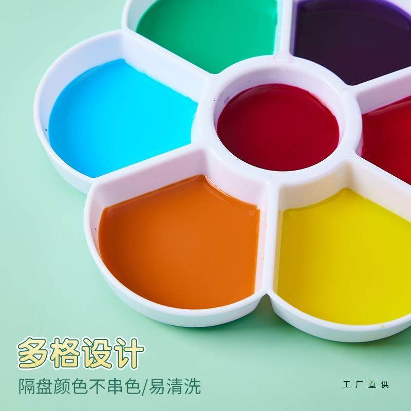 仿瓷调色盘国画专用调油画水粉小彩水丙烯色盘儿童颜料学生美HRB,文具电教/文化用品/商务用品,调色板,淘宝优惠券,粉丝福利购,淘宝优惠卷