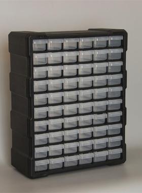 黑大色款抽屉LZO式零件盒螺零件箱元件盒纳柜丝积木整收理收纳盒