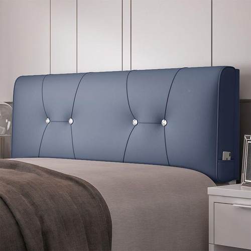 R5X床头靠垫软科技床头双靠人大布靠背榻包榻米无床头AOZ自粘靠垫