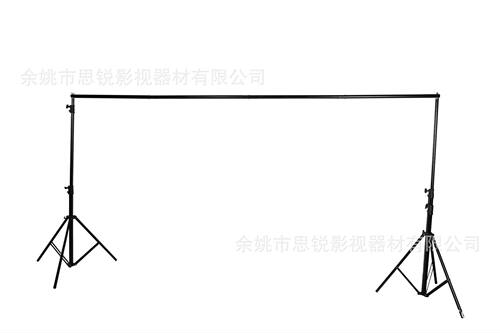 S014B便携背景架两支2.8米大灯架3米横杆