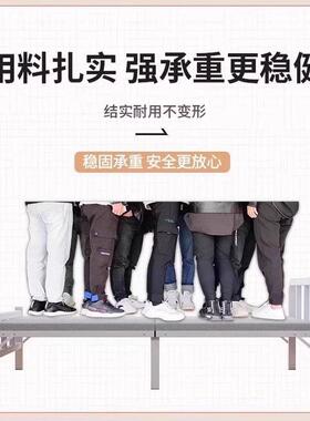 叠折床便单人RPG床家用午休小床成人简易出租屋1米2铁携双人床硬