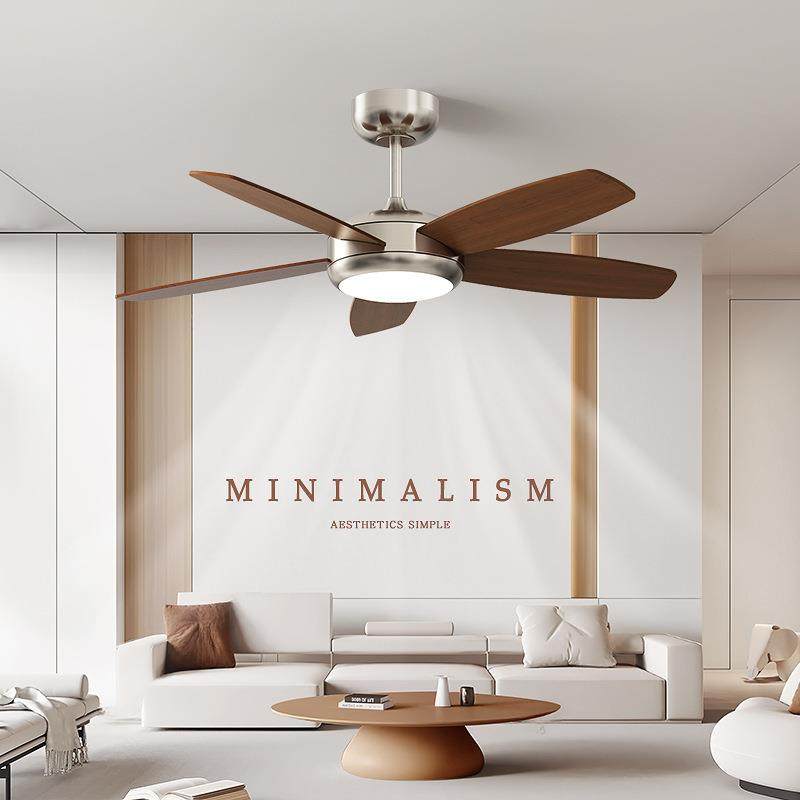 扇桃吊风灯中古风复古胡色实木餐厅596电扇灯式复古静音护眼风美,家装灯饰光源,风扇灯,淘宝优惠券,粉丝福利购,淘宝优惠卷