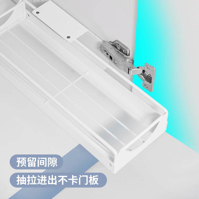 K7J厨房壁式抽屉下收纳盒F767679H免P挂打孔橱柜内分层储物篮水槽