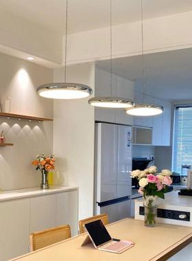 意利餐三头吊灯29546大现代简约轻奢全光谱ed长方l形吧台餐桌厅灯