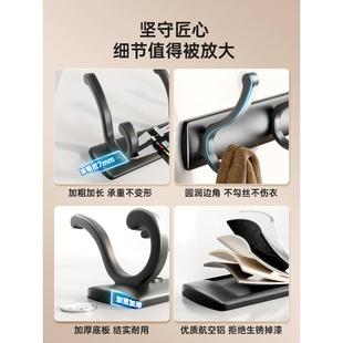 衣钩粘贴后进户门免挂衣壁挂挂ltao1017墙上打孔衣帽钩钩玄架关门