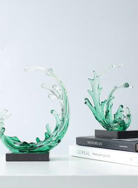 生水起摆件轻奢档客厅风高端大气上BJ008档高次饰办公室电视柜酒