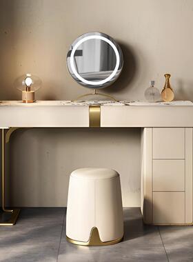 意式约梳OYF妆用台化简妆间尚大气化妆时桌椅家极简岩板床头桌储
