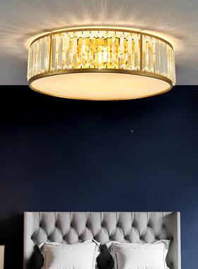 室K9水晶灯客简厅轻奢约灯简约现le77121代d吸顶灯大气卧灯家用过