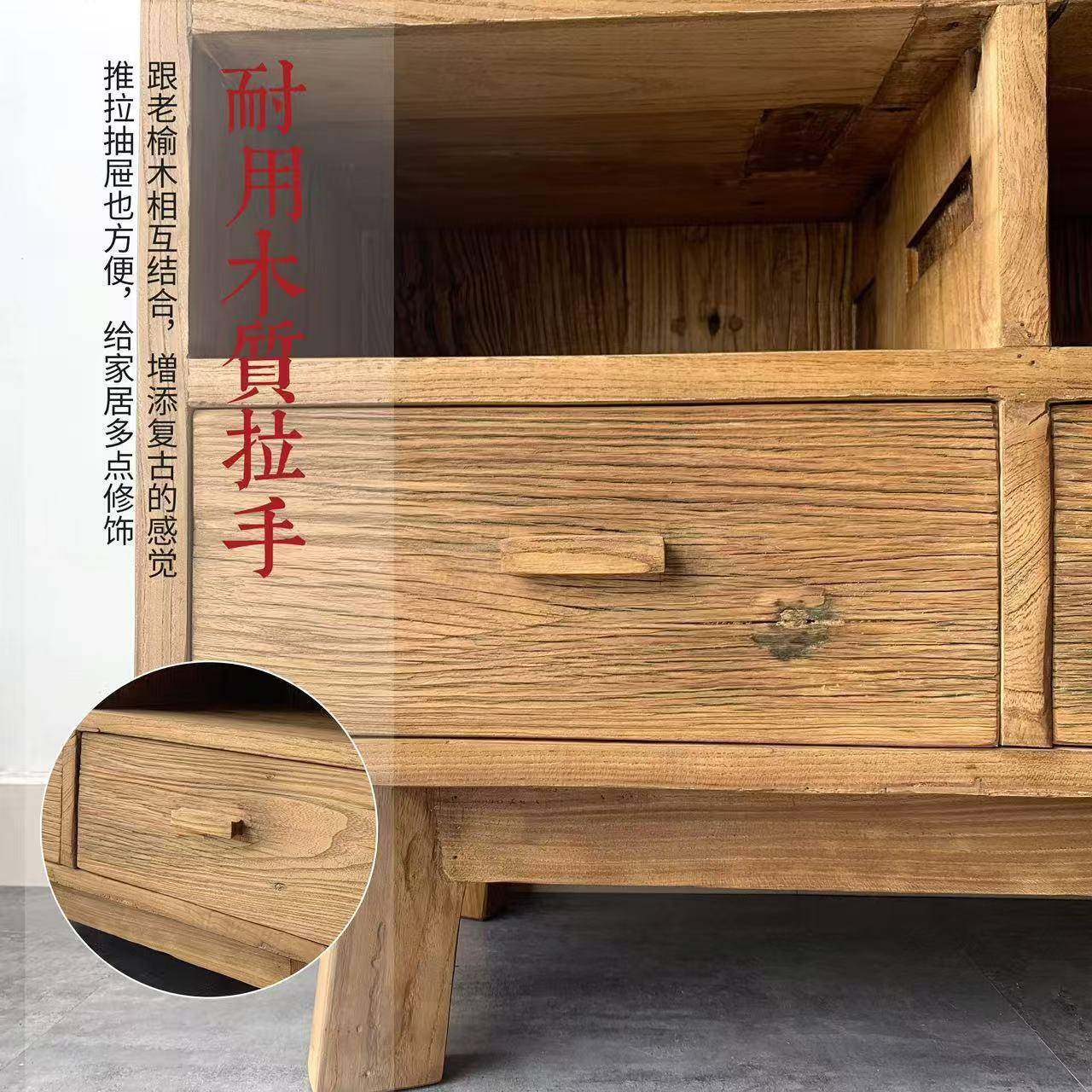 老榆木现代约书柜架实房木格子书卧室GDT书客厅落简地置物展示柜,电子元器件市场,其它元器件,淘宝优惠券,粉丝福利购,淘宝优惠卷