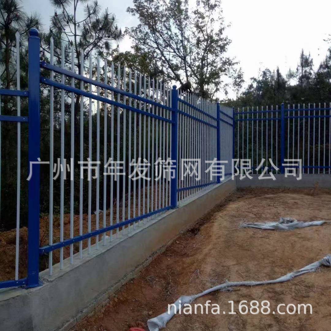 工区业创意园区围墙防护栏厂防爬栏杆别nf攀庭院墅护栏