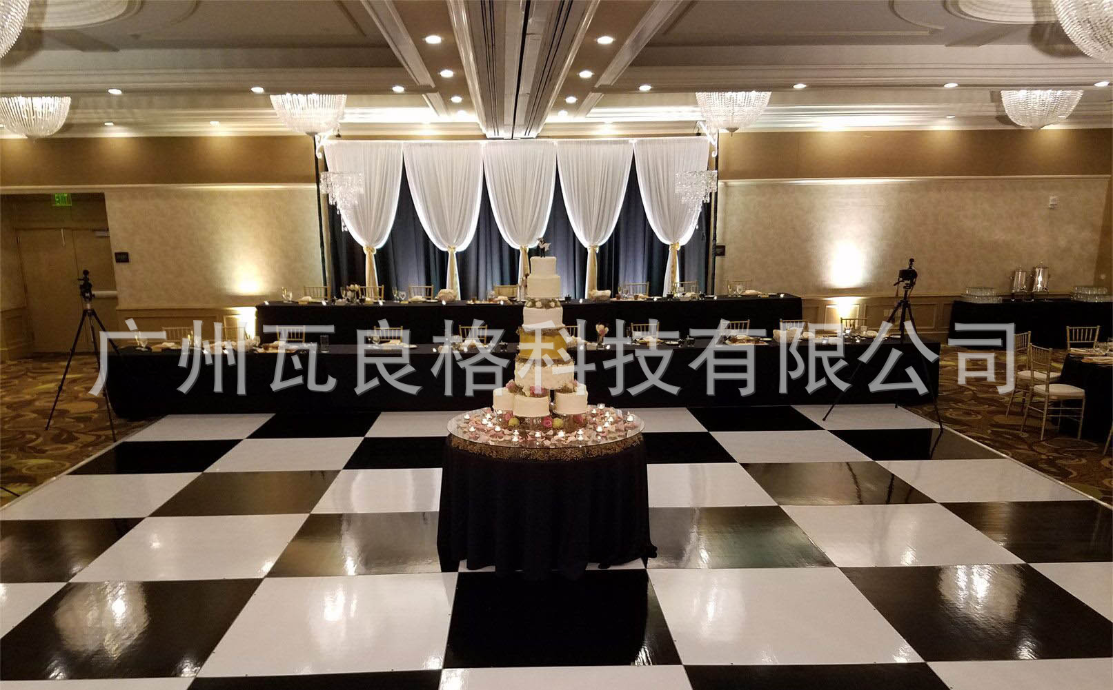 婚庆家具搭配装饰地板wedding dance floor便携式婚庆舞池地板砖