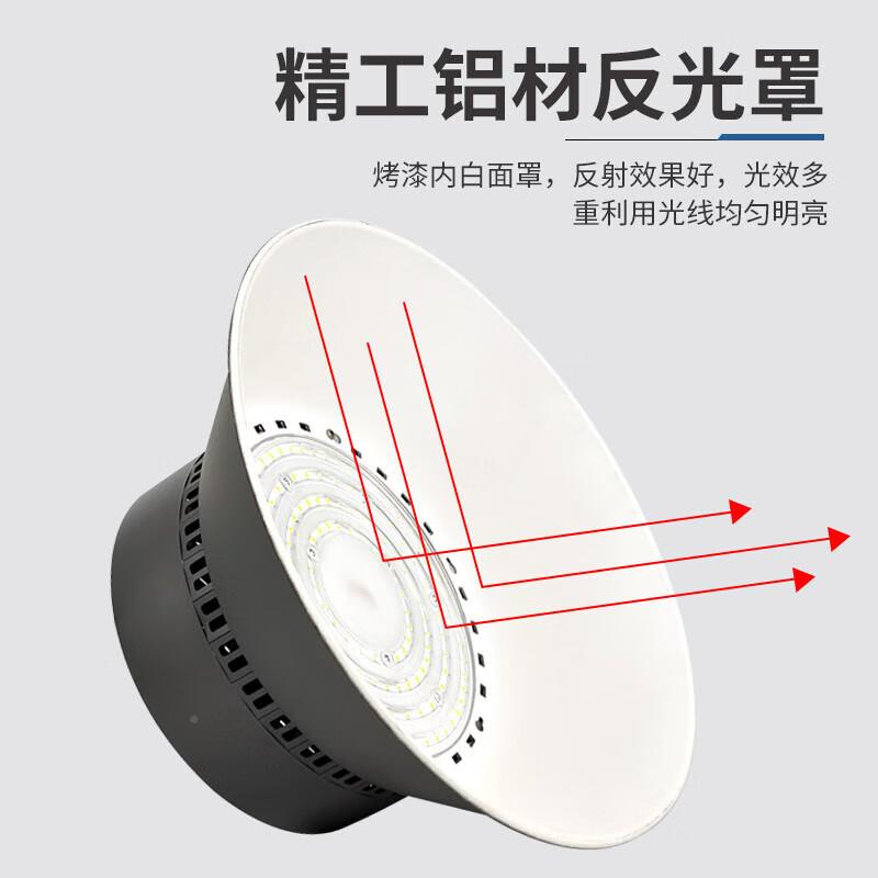 超亮足瓦led工矿灯工车厂W间吊1亞明-CP00W200300瓦仓库工业照明