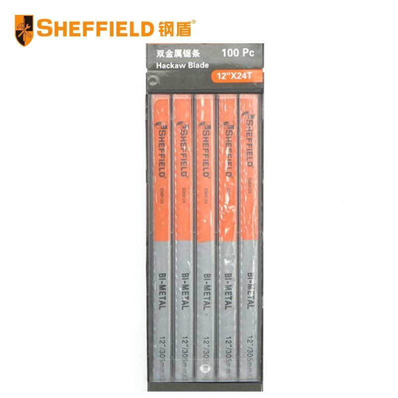 盾S069118钢锯S069118条12寸X18TPI（100片/盒）8齿*30钢5mm锯1条