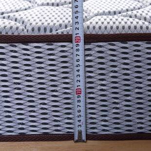 床垫带弹簧1.8米9分区5簧D乳胶1.5m1透.2气双752单人床弹垫网红床