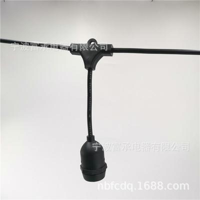 美E灯27E26灯串南线FC-02屋顶吊线庭院防水工矿迪拜防水灯串s线14