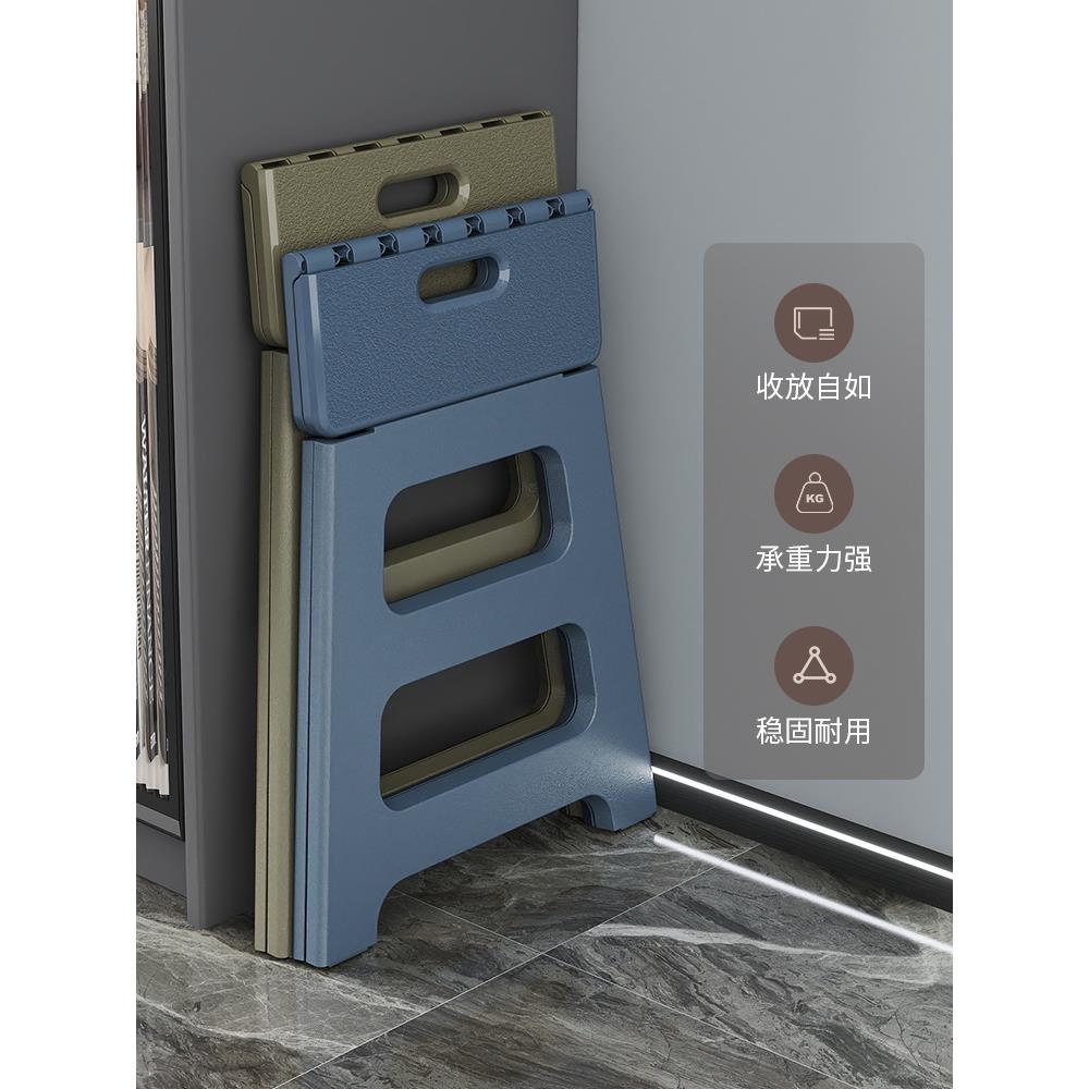 成人椅厚塑料折叠凳加马扎家用餐桌便子携式高凳浴10043450室洗澡