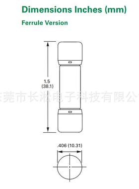 保险丝Litte大lfuseKLK970D003.T率保险管功快熔断600V3A保险丝