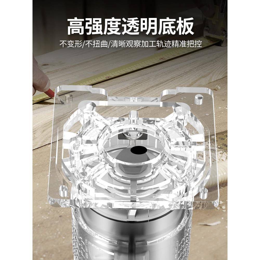 修边机电动DZR开具槽机木工工多功能锣机雕大全刻木电铣倒装板