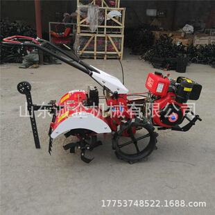 理新型四驱微耕机后手扶式柴油田园管机四驱旋农机用旋耕工厂TRM