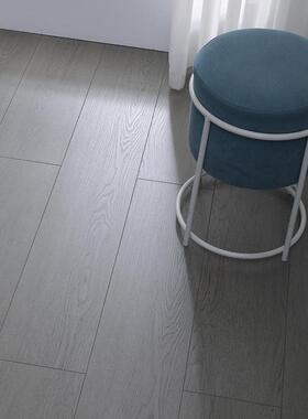 12mm金属耐漆灰色凹凸浮雕面色地木纹磨846设计师强化复合深木板