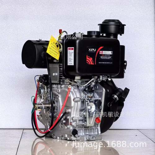 柴机1机95F风冷9KW带车发动油锡普xipu履195疏通机马路切割机船用