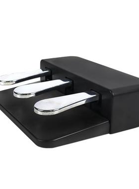 CT-121电钢琴延音三踏板电子琴电钢琴成器通音用塑料延踏合板乐器