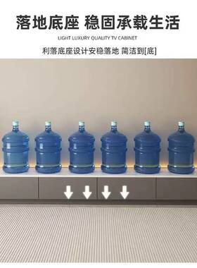电视柜客厅家款用20易5新小户型现代简约出租屋2用简落地电视POC