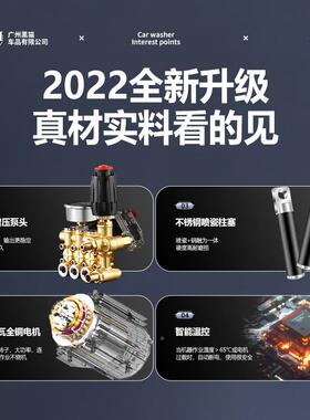 黑猫商用洗车V机20高2压水枪洗车店工业清机洗560养殖场大功率洗