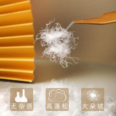 水洗0鹅绒新国标服装羽绒原料被子标8填充厂MRB家白直销羽毛