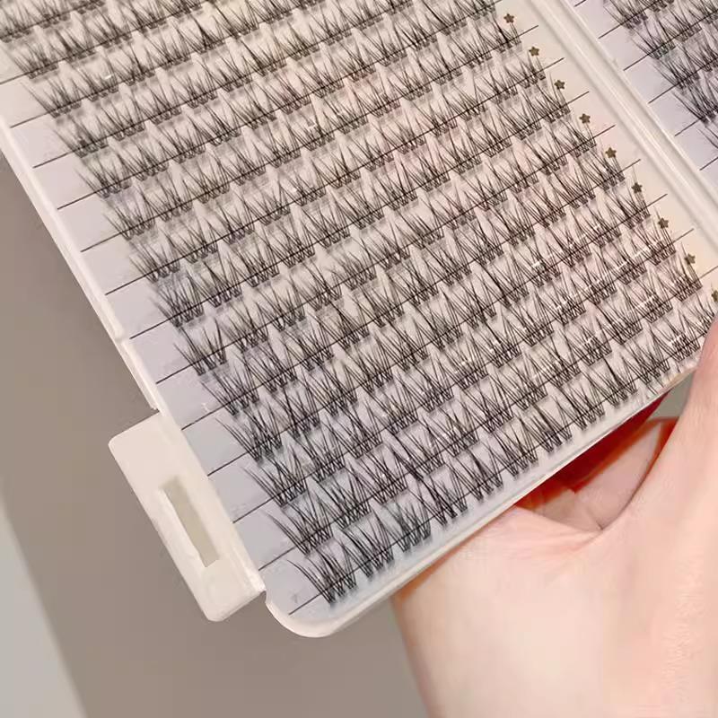 李佳琪推荐鱼尾睫毛书懒人三部曲假睫毛自然彷真嫁接单簇分段式女