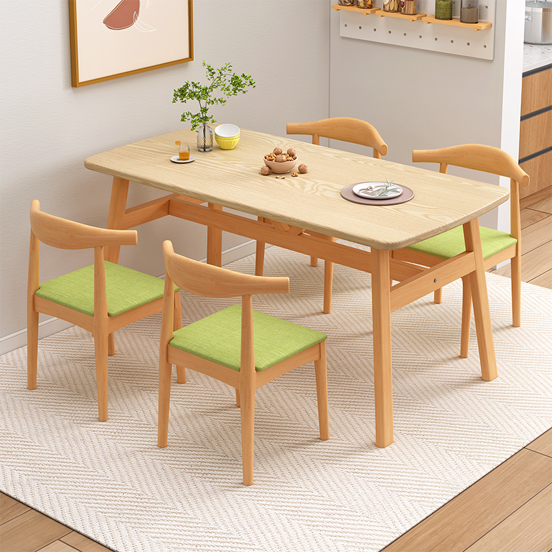 餐桌家用小户型现代简约长方形快餐奶茶店餐桌椅餐饮商用吃饭桌子