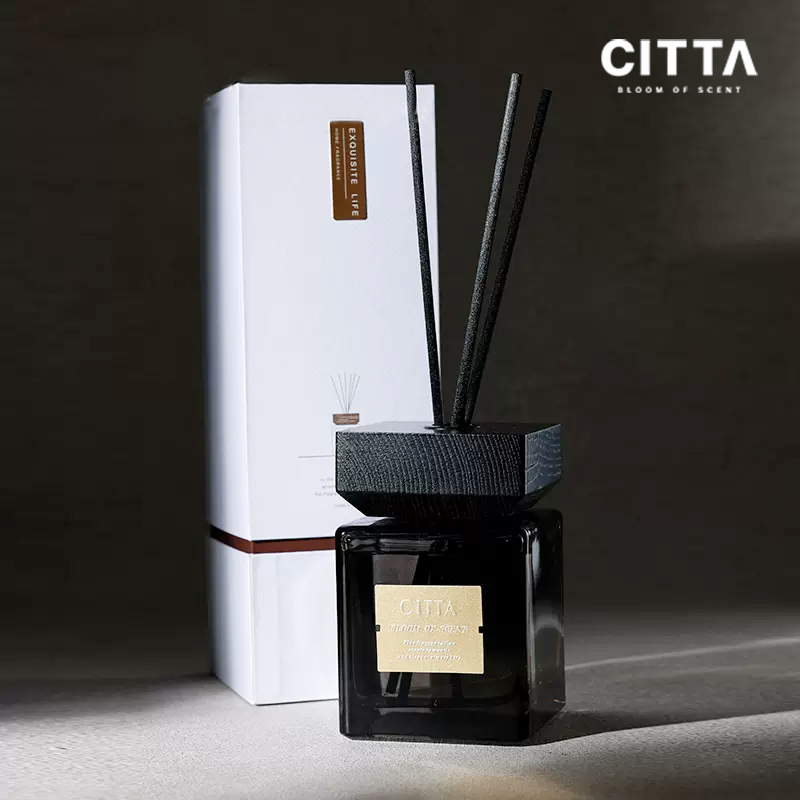 CITT/西苔&禅香木盖 家用香薰酒店专用厕所芳香净化空气清新摆件