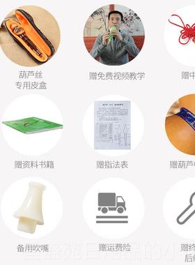 高档云南紫竹丝乐芦器初A学专业演奏小学生儿童成人C葫调降BDGF调
