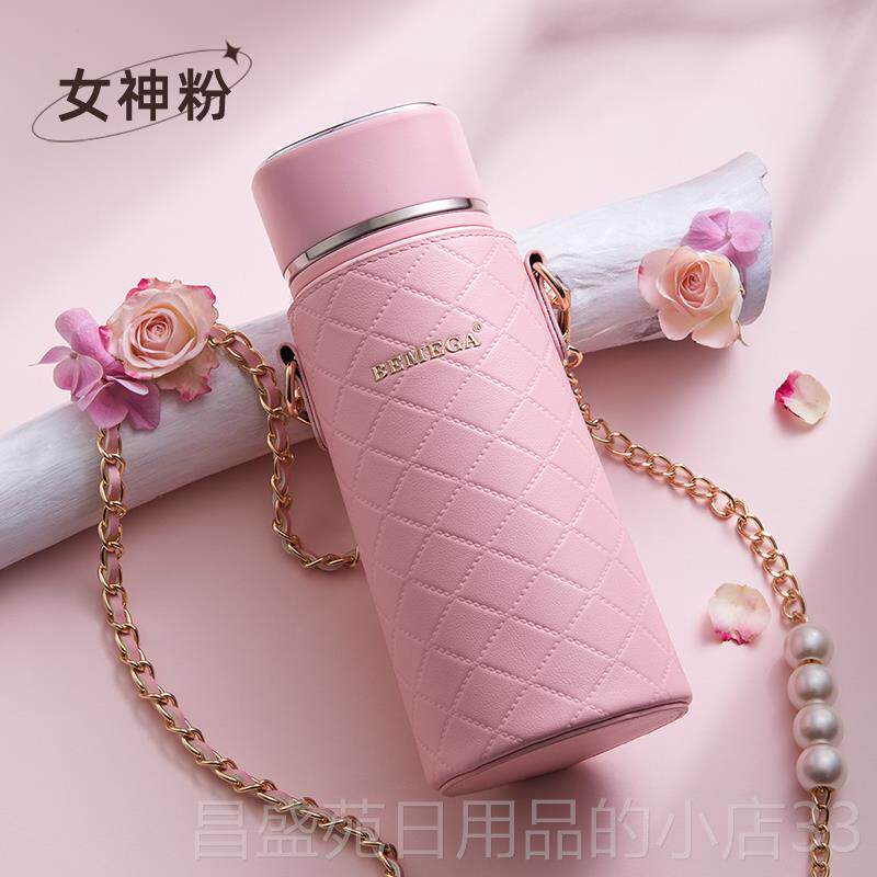 高档英国Be高mega智能保生温杯颜女士高值大容量级感便携水杯子日