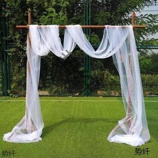 婚庆拱门木架森系婚礼布置道具木头支架装 饰背景户外露营架子