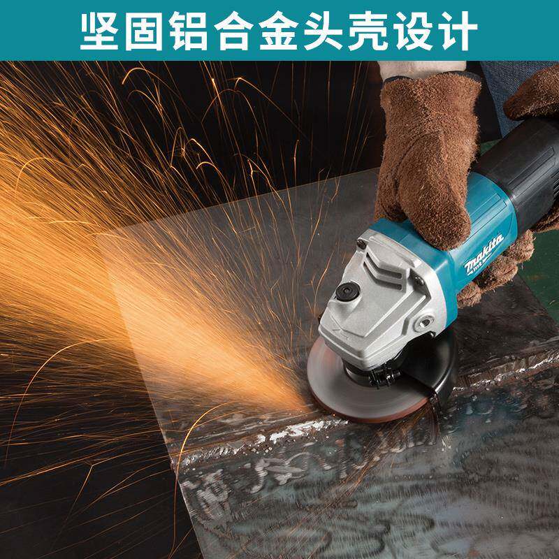 牧田角磨机手磨机大功率100小型角向磨光机手持式切割机电动工具